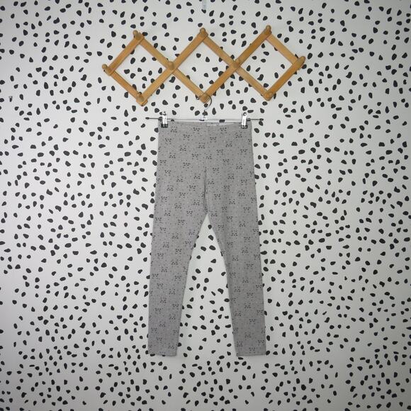 Wonder Nation Gray Cat Print Girls Casual Leggings - Picture 1 of 6